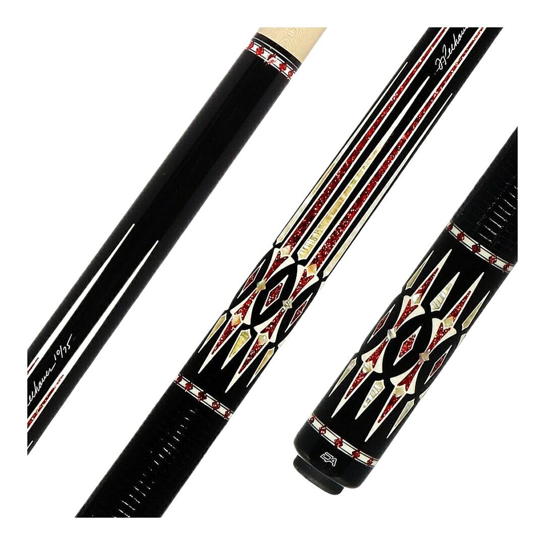 Pechauer David Alcaide 3 Ruby Champions Collection プレーキュー エボニー リザードラップ Speed JTジョイント