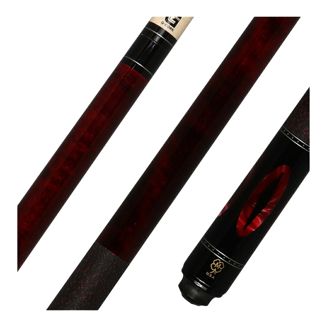 McDermott G Series プレーキュー Birdseye Maple Recon Ebony G-Coreシャフト イタリアンパールインレイ