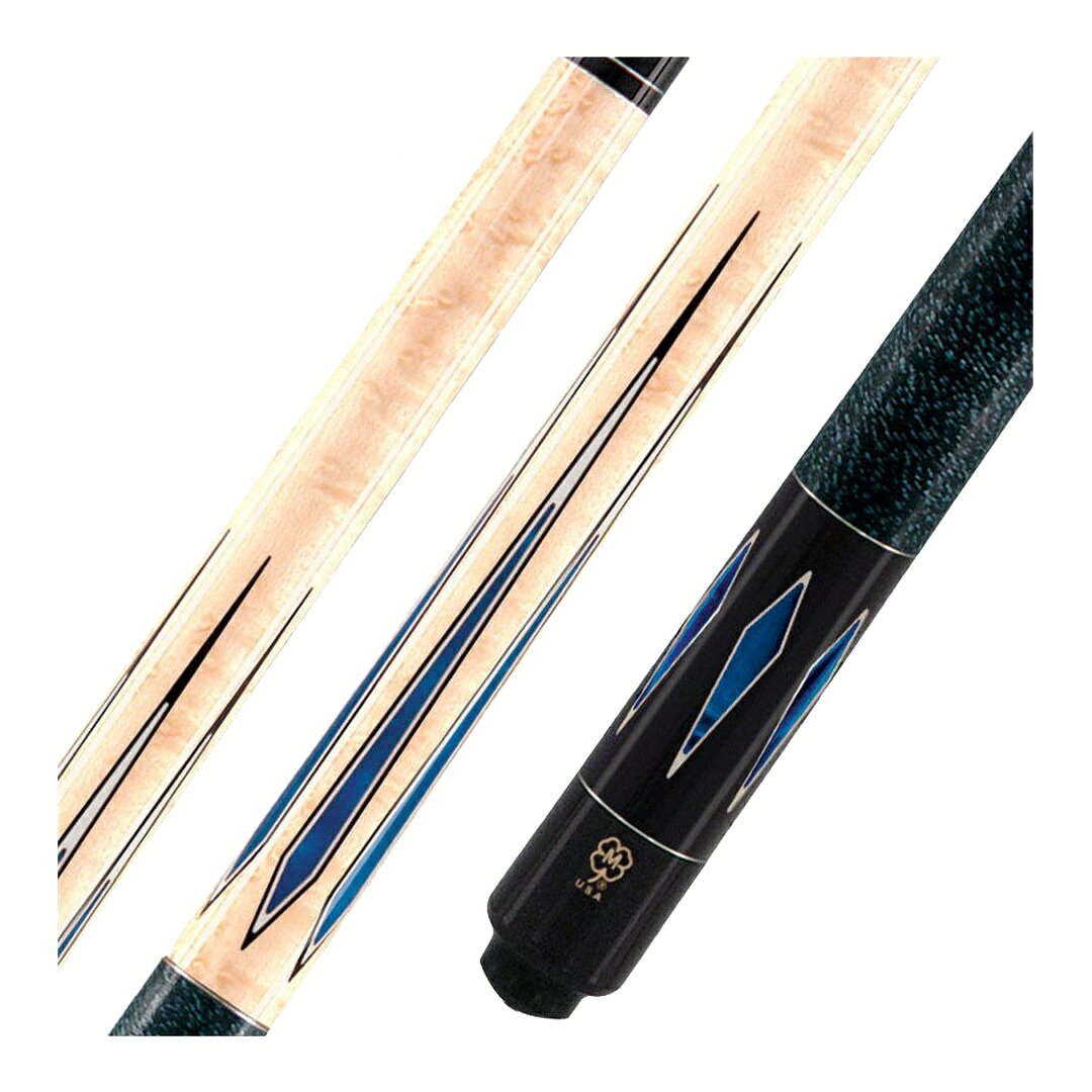 McDermott G Series Birdseye Maple with Blue Pearl Points プレーキュー G-Coreシャフト アイリッシュリネンラップ