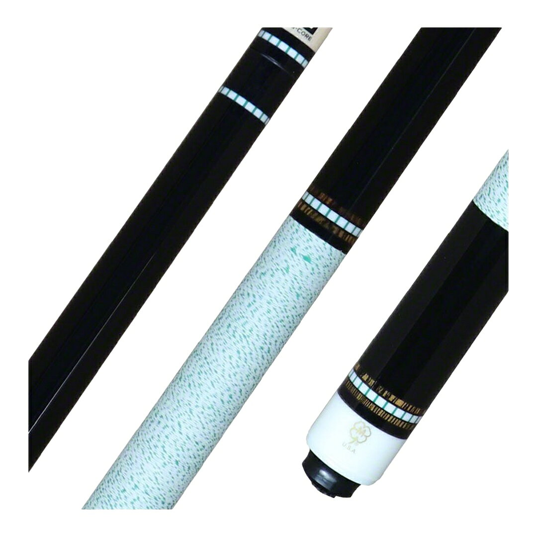 McDermott G Series プレーキュー メープル ブラック ボコテリング アイリッシュリネンラップ 3/8x10ジョイント G-Coreシャフト ビリヤードキュー