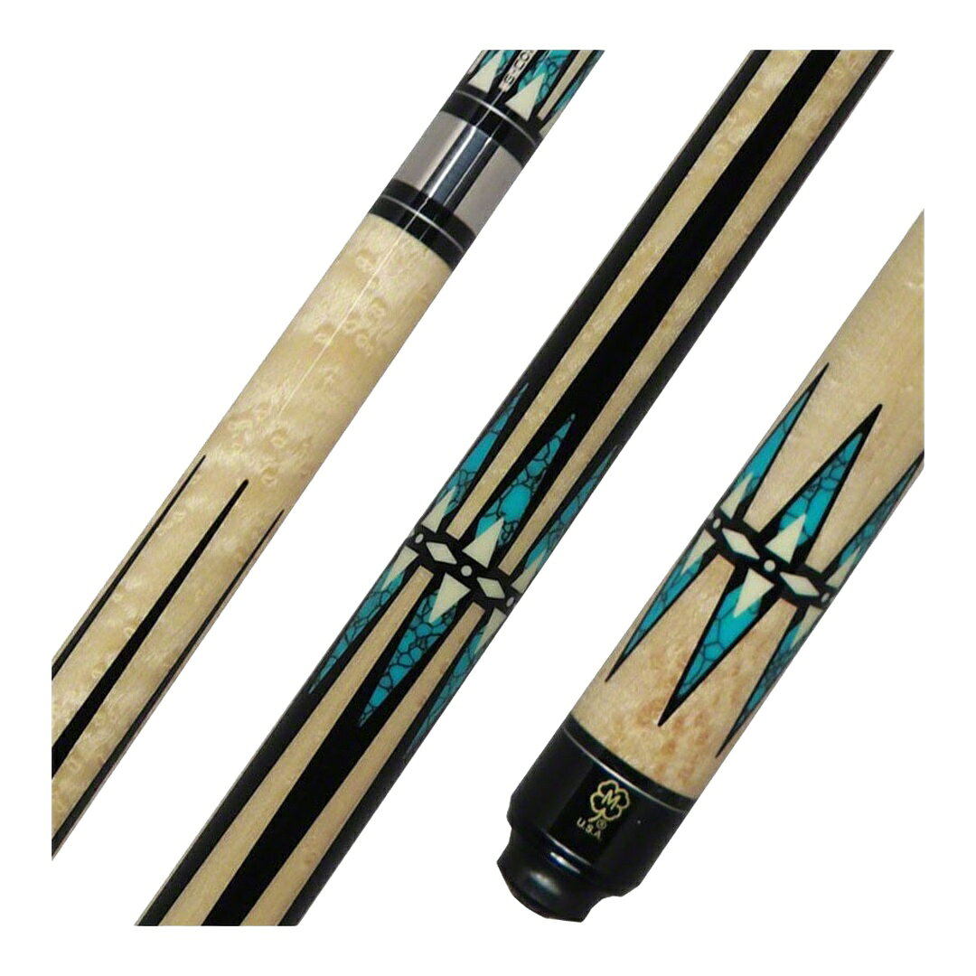 McDermott G Series Birdseye Maple プレーキュー ビリヤードキュー バーズアイメープル G-Coreシャフト ウッドハンドル 3/8x10ジョイント