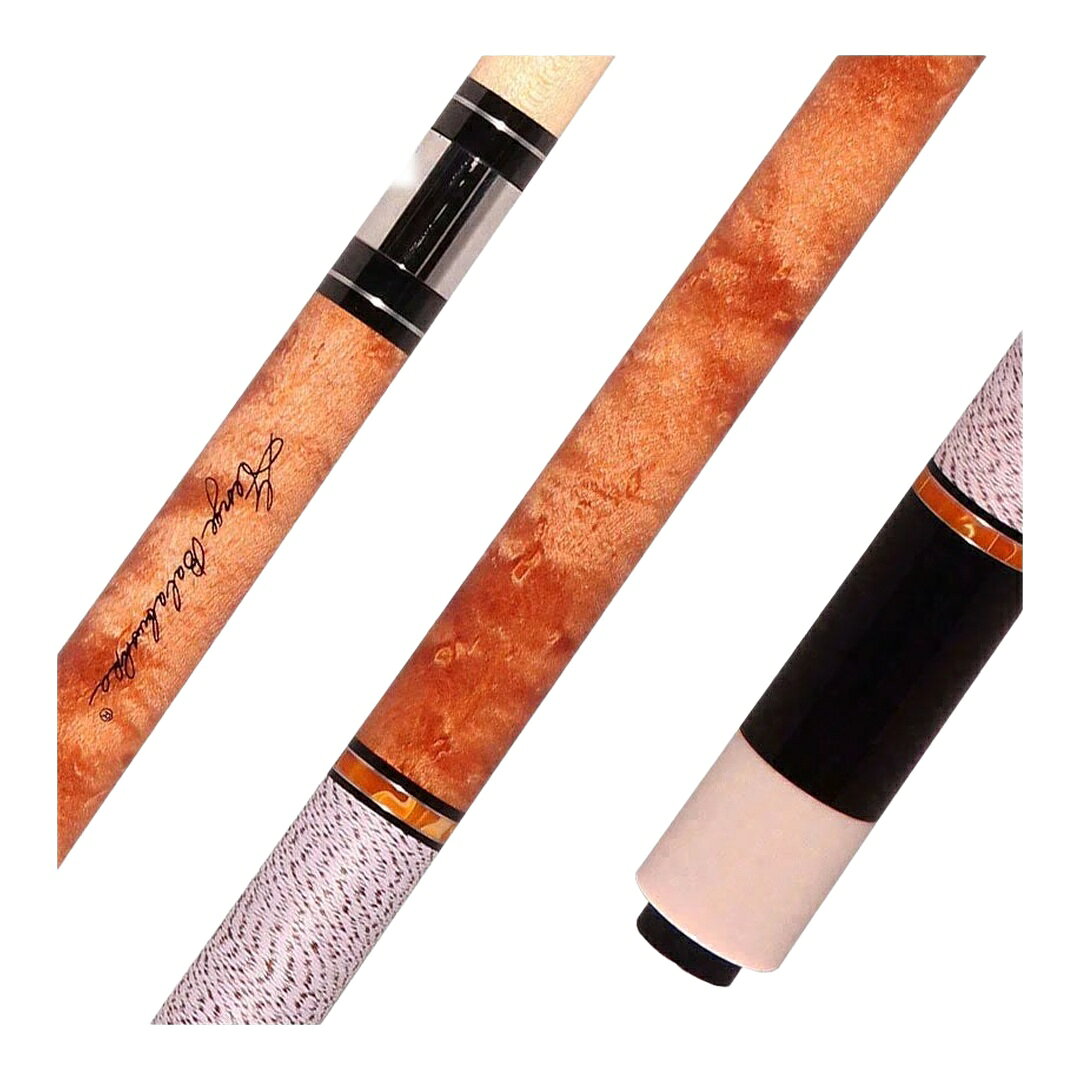 PRODUCT DETAILS Balabushka Core Series プレーキュー バーズアイメープル アイリッシュリネンラップ 5/16-14パイロット【商品仕様】・ 種別：プレーキュー・ シャフト：カナディアンメープル（プロテーパー）・ タップ：プロレイヤードチップ・ 先角：Juma・ ジョイント：5/16-14パイロット（ステンレススチールカラー）・ バット材質：バーズアイメープル（ブラウンステイン）、ローズウッド・ ラップ：アイリッシュリネン（ホワイト/ブラウンスペック）・ 特徴的な装飾：オレンジパールリング、George Balabushkaサイン入り・ 付属品：オリジナルジョイントプロテクター、ロゴ入りベルベットバッグ【特徴】・ バーズアイメープルのフォアアームとローズウッドのバットスリーブに、オレンジ色のパール調リングを配したクラシックなデザインです。・ ジョイントには5/16-14ピンを採用。真鍮（ブラス）パイロット構造により、バットとシャフトを強固に接合します。・ プロテーパーが施されたカナディアンメープルシャフトと、耐久性に優れたJuma先角を標準装備しています。・ グリップにはフィット感と吸湿性に優れた伝統的なアイリッシュリネンラップを採用しています。【ご注意】・ 海外並行輸入品のため、付属の説明書がある場合は英語表記となります。【重量のご指定】・ 重量：19oz（標準）／選択可：19oz・ シャフト径：13.00mm（標準径のみ・変更不可）・ 重量のご希望がある場合はご注文時の備考欄にご記入ください。ご指定がない場合は標準仕様で手配いたします。・ 重量はメーカー出荷時の実測により±0.25oz程度前後することがあります。・ ご指定仕様で手配するため、ご注文後の仕様変更・返品交換はお受けできません。 ■ 商品について 海外輸入品（説明書は英語表記の場合あり） ■ ご注意 ・掲載画像は実物に近い色味になるよう調整しておりますが、ご利用の環境により差異が生じる場合があります。・複数店舗で在庫を共有しているため、ご注文後に在庫切れとなる場合がございます。 ■ 納期について お届けの目安を必ずご確認ください。 海外正規ルート仕入れ品 海外ブランド ▼ 海外正規ブランド店 正規代理店 ▼ 当 店 ※本商品は並行輸入品です 製造元は正規品と同一のブランド・メーカーです。当店では海外正規ルートより仕入れた商品を取り扱っております。流通ルートが異なるのみで、商品自体に違いはございません。 ── 当店の商品について ── 正規品のみ取り扱い 海外正規店・正規代理店から商品を直接仕入れ、国内に輸入して販売しております。 日本未入荷・海外限定モデルも多数 日本未入荷・海外限定モデルも多数取り扱っております。サイズ・カラー違いや海外限定で販売された製品など、日本では手に入りにくいアイテムをお届けいたします。 お求めやすい価格の理由 海外市場での価格差や流通ルートの違いにより、国内販売価格よりお求めやすくなっております。品質はそのままに、よりお手頃な価格でお届けいたします。 安心保証 ご使用前に万が一、製品に不具合がございました場合は、交換または商品代金のご返金にて対応させていただきます。商品到着後5日以内にご連絡ください。 ご注意 海外からの輸入品となります。海外輸送のため、外箱に軽微なスレ等がある場合がございますが、商品本体には影響ございません。 ※在庫状況は仕入先の在庫情報をもとに出来る限り正確に表示しておりますが、取寄せ商品のため、タイミングによりご注文後に欠品・キャンセルとなる場合がございます。 お探しの商品がございましたら、お気軽にご相談ください。