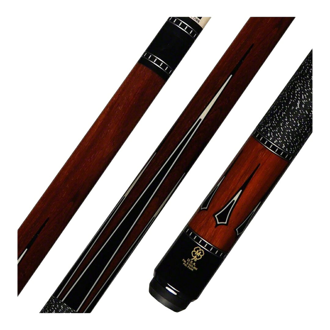 PRODUCT DETAILS McDermott H Series Cocobolo プレーキュー アイリッシュリネンラップ 3/8x10ジョイント G-Coreシャフト VBPウェイトシステム搭載【商品仕様】・ 種別：プレーキュー・ シャフト：G-Coreシャフト・ ジョイント：3/8x10・ バット材質：ココボロ、ウレタンポイント・ ラップ：アイリッシュリネン（ブラック/ホワイト）・ 全長：約58インチ（約147.3cm）・ 重量調整：VBP（可変バランスポイント）ウェイトシステム【特徴】・ バットの構造にフルレングスのカーボンファイバーコアを採用したHシリーズのプレーキューです。・ 特許取得済みのVBP（可変バランスポイント）ウェイトシステムにより、キュー内部で重りの位置を前後に移動させ、重量バランスを自由に調整可能です。・ 先端部の芯材にカーボンを配置したG-Coreシャフトを標準装備し、ショットの安定性を高めています。・ ココボロ材のフォアアームとバットスリーブに、ブラックとホワイトのポイントデザインが施されています。【ご注意】・ 海外並行輸入品のため、付属の説明書がある場合は英語表記となります。【重量のご指定】・ 重量：19oz（標準）／選択可：19oz、18oz、18.25oz、18.5oz、18.75oz、19.25oz、19.5oz、19.75oz、20oz、20.25oz、20.5oz、20.75oz、21oz・ シャフト径：13.00mm（標準径のみ・変更不可）・ 重量のご希望がある場合はご注文時の備考欄にご記入ください。ご指定がない場合は標準仕様で手配いたします。・ 重量はメーカー出荷時の実測により±0.25oz程度前後することがあります。・ ご指定仕様で手配するため、ご注文後の仕様変更・返品交換はお受けできません。 ■ 商品について 海外輸入品（説明書は英語表記の場合あり） ■ ご注意 ・掲載画像は実物に近い色味になるよう調整しておりますが、ご利用の環境により差異が生じる場合があります。・複数店舗で在庫を共有しているため、ご注文後に在庫切れとなる場合がございます。 ■ 納期について お届けの目安を必ずご確認ください。 海外正規ルート仕入れ品 海外ブランド ▼ 海外正規ブランド店 正規代理店 ▼ 当 店 ※本商品は並行輸入品です 製造元は正規品と同一のブランド・メーカーです。当店では海外正規ルートより仕入れた商品を取り扱っております。流通ルートが異なるのみで、商品自体に違いはございません。 ── 当店の商品について ── 正規品のみ取り扱い 海外正規店・正規代理店から商品を直接仕入れ、国内に輸入して販売しております。 日本未入荷・海外限定モデルも多数 日本未入荷・海外限定モデルも多数取り扱っております。サイズ・カラー違いや海外限定で販売された製品など、日本では手に入りにくいアイテムをお届けいたします。 お求めやすい価格の理由 海外市場での価格差や流通ルートの違いにより、国内販売価格よりお求めやすくなっております。品質はそのままに、よりお手頃な価格でお届けいたします。 安心保証 ご使用前に万が一、製品に不具合がございました場合は、交換または商品代金のご返金にて対応させていただきます。商品到着後5日以内にご連絡ください。 ご注意 海外からの輸入品となります。海外輸送のため、外箱に軽微なスレ等がある場合がございますが、商品本体には影響ございません。 ※在庫状況は仕入先の在庫情報をもとに出来る限り正確に表示しておりますが、取寄せ商品のため、タイミングによりご注文後に欠品・キャンセルとなる場合がございます。 お探しの商品がございましたら、お気軽にご相談ください。