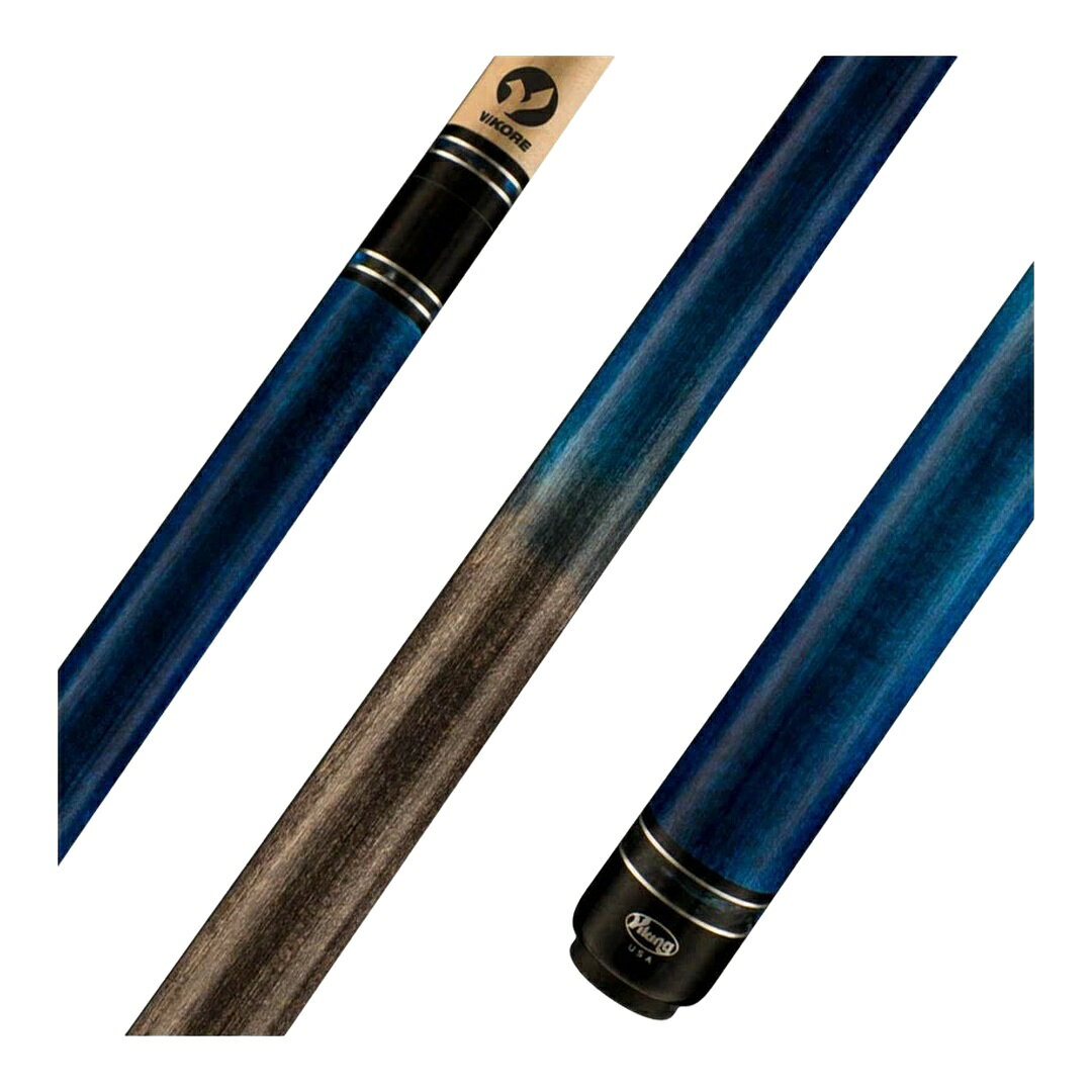 PRODUCT DETAILS Viking Helix Series Ocean Blue and Smoke Stained Maple プレーキュー ビリヤードキュー ViKOREシャフト 5/16クイックリリース【商品仕様】・ 種別：プレーキュー・ シャフト：ViKORE Hard Rock Maple（12.75mm）・ テーパー：12"-14" プロテーパー・ タップ：Tiger Everest（積層レザー）・ 先角：Viking SUPER Ferrule・ ジョイント：Viking 5/16 Quick Release（ステンレス）・ バット材質：Northwoods Maple（オーシャンブルー/スモークステイン）・ ラップ：なし（メイプル）・ 塗装：UVウレタン3層コーティング・ 全長：約58インチ（約147cm）【特徴】・ 操作性を向上させるために設計された、細身のバット径を持つHelixシリーズ。・ コントロール性と精度の向上を目的としたViKOREパフォーマンスシャフトを搭載。・ 5/16クイックリリースピンと真鍮製インサートの組み合わせによる強固な接合。・ 厳選されたハードロックメイプルを長期間かけて旋盤加工し、安定性を確保。・ 鮮やかなオーシャンブルーとスモークステインによるスタイリッシュな外観。【ご注意】・ 海外並行輸入品のため、付属の説明書がある場合は英語表記となります。【重量のご指定】・ 重量：19oz（標準）／選択可：19oz、18oz、18.25oz、18.5oz、18.75oz、19.25oz、19.5oz、19.75oz、20oz、20.25oz、20.5oz、20.75oz、21oz・ シャフト径：12.75mm（標準径のみ・変更不可）・ 重量のご希望がある場合はご注文時の備考欄にご記入ください。ご指定がない場合は標準仕様で手配いたします。・ 重量はメーカー出荷時の実測により±0.25oz程度前後することがあります。・ ご指定仕様で手配するため、ご注文後の仕様変更・返品交換はお受けできません。 ■ 商品について 海外輸入品（説明書は英語表記の場合あり） ■ ご注意 ・掲載画像は実物に近い色味になるよう調整しておりますが、ご利用の環境により差異が生じる場合があります。・複数店舗で在庫を共有しているため、ご注文後に在庫切れとなる場合がございます。 ■ 納期について お届けの目安を必ずご確認ください。 海外正規ルート仕入れ品 海外ブランド ▼ 海外正規ブランド店 正規代理店 ▼ 当 店 ※本商品は並行輸入品です 製造元は正規品と同一のブランド・メーカーです。当店では海外正規ルートより仕入れた商品を取り扱っております。流通ルートが異なるのみで、商品自体に違いはございません。 ── 当店の商品について ── 正規品のみ取り扱い 海外正規店・正規代理店から商品を直接仕入れ、国内に輸入して販売しております。 日本未入荷・海外限定モデルも多数 日本未入荷・海外限定モデルも多数取り扱っております。サイズ・カラー違いや海外限定で販売された製品など、日本では手に入りにくいアイテムをお届けいたします。 お求めやすい価格の理由 海外市場での価格差や流通ルートの違いにより、国内販売価格よりお求めやすくなっております。品質はそのままに、よりお手頃な価格でお届けいたします。 安心保証 ご使用前に万が一、製品に不具合がございました場合は、交換または商品代金のご返金にて対応させていただきます。商品到着後5日以内にご連絡ください。 ご注意 海外からの輸入品となります。海外輸送のため、外箱に軽微なスレ等がある場合がございますが、商品本体には影響ございません。 ※在庫状況は仕入先の在庫情報をもとに出来る限り正確に表示しておりますが、取寄せ商品のため、タイミングによりご注文後に欠品・キャンセルとなる場合がございます。 お探しの商品がございましたら、お気軽にご相談ください。