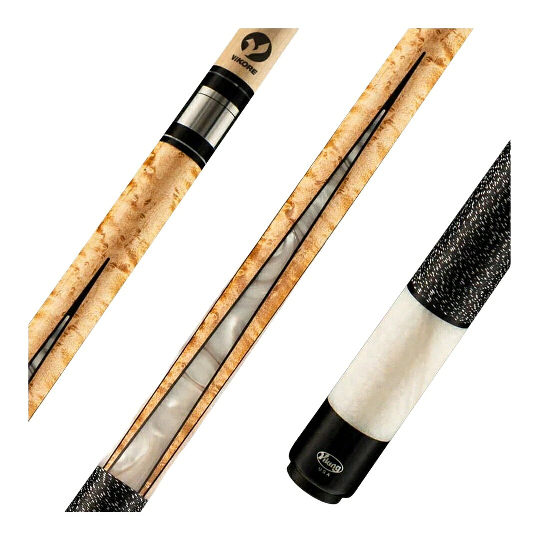 Viking Helix Series Khaki-Stained Birdseye Maple プレーキュー ViKOREシャフト アイリッシュリネンラップ 5/16クイックリリース