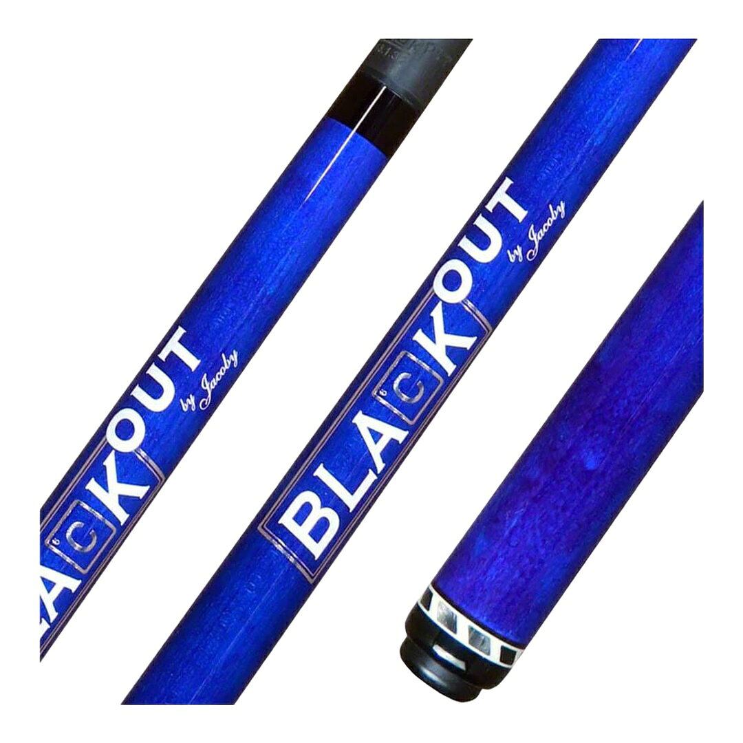 Jacoby BlaCkOut Blue ブレイクジャンプキュー カーボンシャフト ノーラップ 3ピース