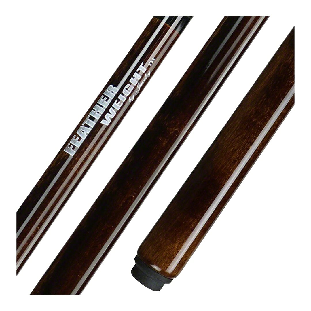 PRODUCT DETAILS Jacoby Custom Feather Weight Break Cue Brown ブレイクキュー メープル ラジアルジョイント【商品仕様】・ 種別：ブレイクキュー・ シャフト：ロックメープル・ タップ：フェノリックタップ・ 先角：フェノリックフェルール・ ジョイント：Radial（ラジアル）・ バット材質：ロックメープル・ 重量調整：ウェイトシステム（15oz-18oz）対応【特徴】・ バットとシャフトにロックメープル材を採用し、正確で芯のあるインパクトを実現しています。・ フェノリック樹脂製の先角とタップを装備し、ブレイクショットにおけるパワーとコントロールを追求した設計です。・ ジョイントにはラジアルジョイントを採用しており、高い剛性と一体感のある打感を提供します。・ プレイヤーの好みに合わせて15オンスから18オンスの間で重量調整が可能なウェイトシステムを搭載しています。【ご注意】・ 海外並行輸入品のため、付属の説明書がある場合は英語表記となります。【重量のご指定】・ 重量：15oz（標準）／選択可：15oz、15.5oz、16oz、16.5oz、17oz、17.5oz、18oz・ 重量のご希望がある場合はご注文時の備考欄にご記入ください。ご指定がない場合は標準仕様で手配いたします。・ 重量はメーカー出荷時の実測により±0.25oz程度前後することがあります。・ ご指定仕様で手配するため、ご注文後の仕様変更・返品交換はお受けできません。 ■ 商品について 海外輸入品（説明書は英語表記の場合あり） ■ ご注意 ・掲載画像は実物に近い色味になるよう調整しておりますが、ご利用の環境により差異が生じる場合があります。・複数店舗で在庫を共有しているため、ご注文後に在庫切れとなる場合がございます。 ■ 納期について お届けの目安を必ずご確認ください。 海外正規ルート仕入れ品 海外ブランド ▼ 海外正規ブランド店 正規代理店 ▼ 当 店 ※本商品は並行輸入品です 製造元は正規品と同一のブランド・メーカーです。当店では海外正規ルートより仕入れた商品を取り扱っております。流通ルートが異なるのみで、商品自体に違いはございません。 ── 当店の商品について ── 正規品のみ取り扱い 海外正規店・正規代理店から商品を直接仕入れ、国内に輸入して販売しております。 日本未入荷・海外限定モデルも多数 日本未入荷・海外限定モデルも多数取り扱っております。サイズ・カラー違いや海外限定で販売された製品など、日本では手に入りにくいアイテムをお届けいたします。 お求めやすい価格の理由 海外市場での価格差や流通ルートの違いにより、国内販売価格よりお求めやすくなっております。品質はそのままに、よりお手頃な価格でお届けいたします。 安心保証 ご使用前に万が一、製品に不具合がございました場合は、交換または商品代金のご返金にて対応させていただきます。商品到着後5日以内にご連絡ください。 ご注意 海外からの輸入品となります。海外輸送のため、外箱に軽微なスレ等がある場合がございますが、商品本体には影響ございません。 ※在庫状況は仕入先の在庫情報をもとに出来る限り正確に表示しておりますが、取寄せ商品のため、タイミングによりご注文後に欠品・キャンセルとなる場合がございます。 お探しの商品がございましたら、お気軽にご相談ください。