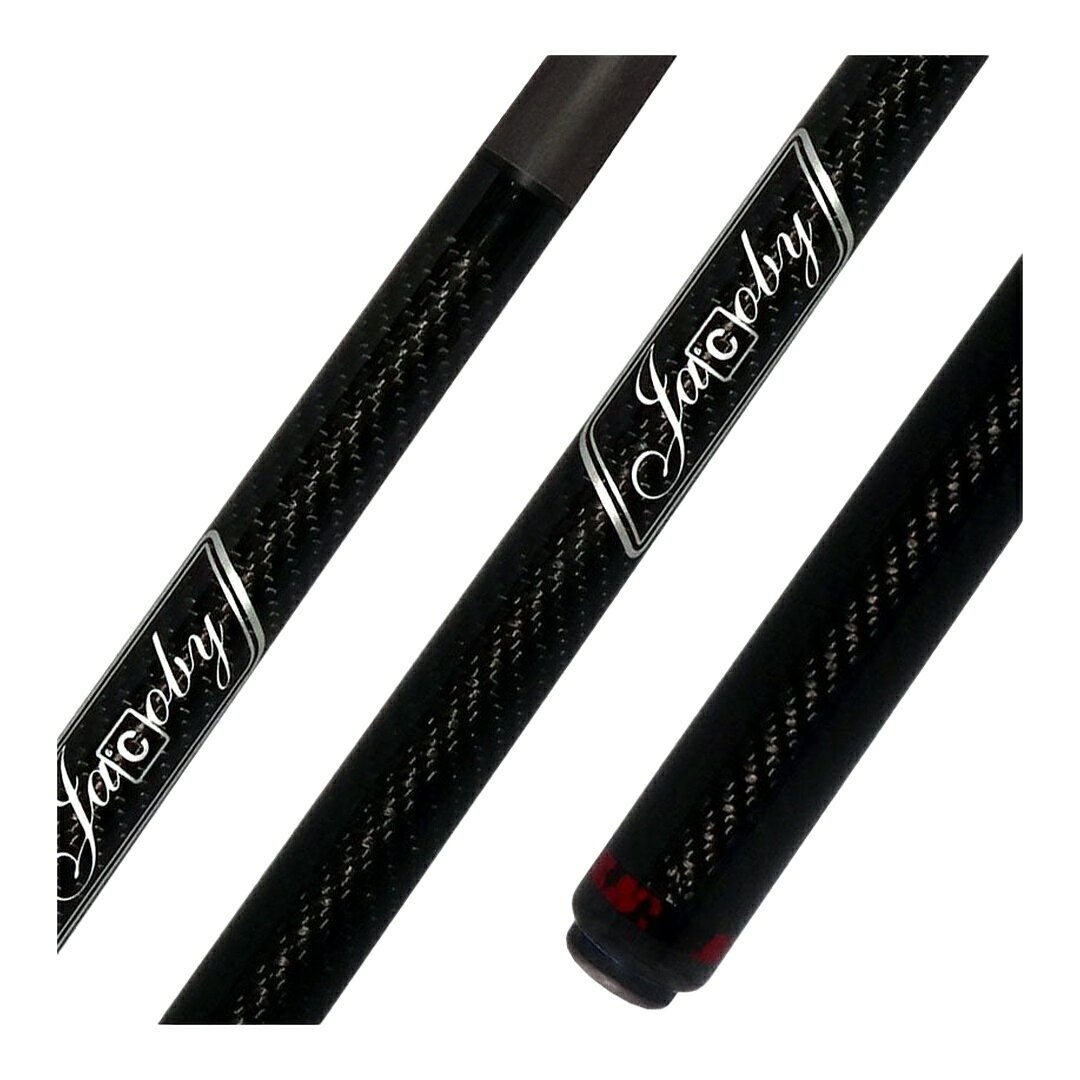 Jacoby Game Changer Series プレーキュー カーボンシャフト Jacoby Black V4 カーボンファイバー ノーラップ ラジアルピン