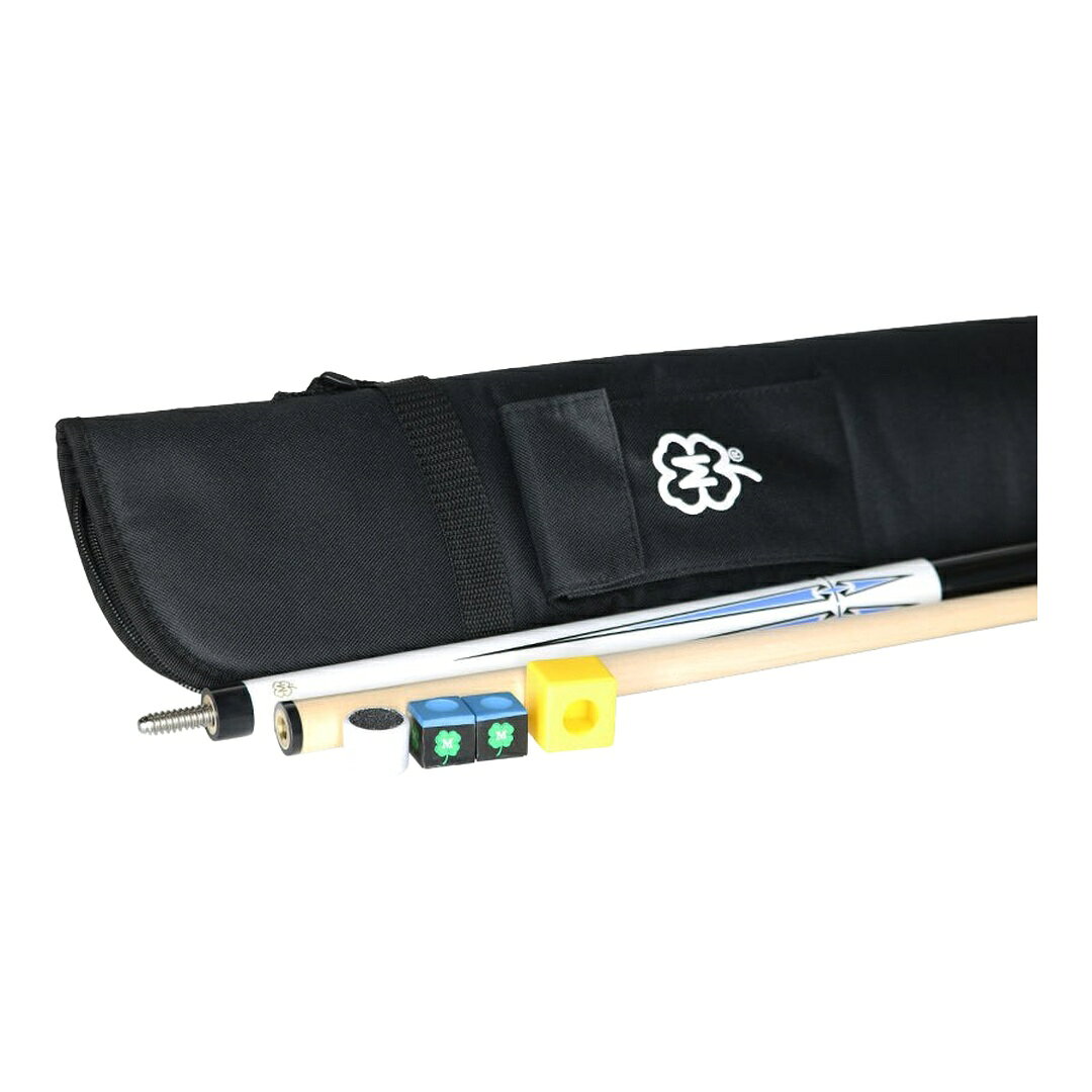 McDermott Classic Cue Kit プレーキュー メープル ホワイト ペイント ノーラップ ケース アクセサリー付属