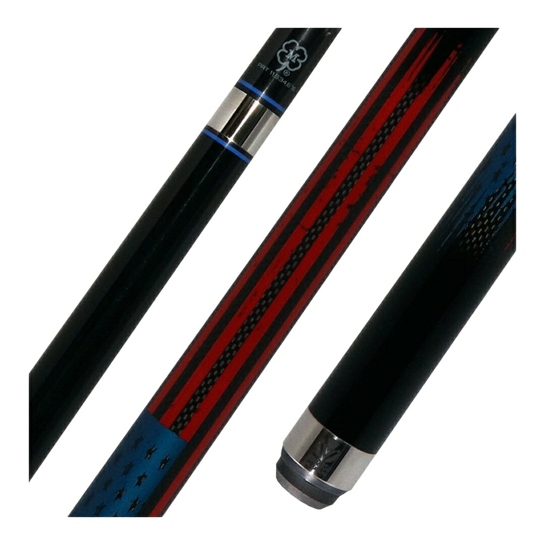McDermott Vanquish プレーキュー カーボンファイバー ノーラップ 3/8x10ジョイント Defyカーボンシャフト搭載