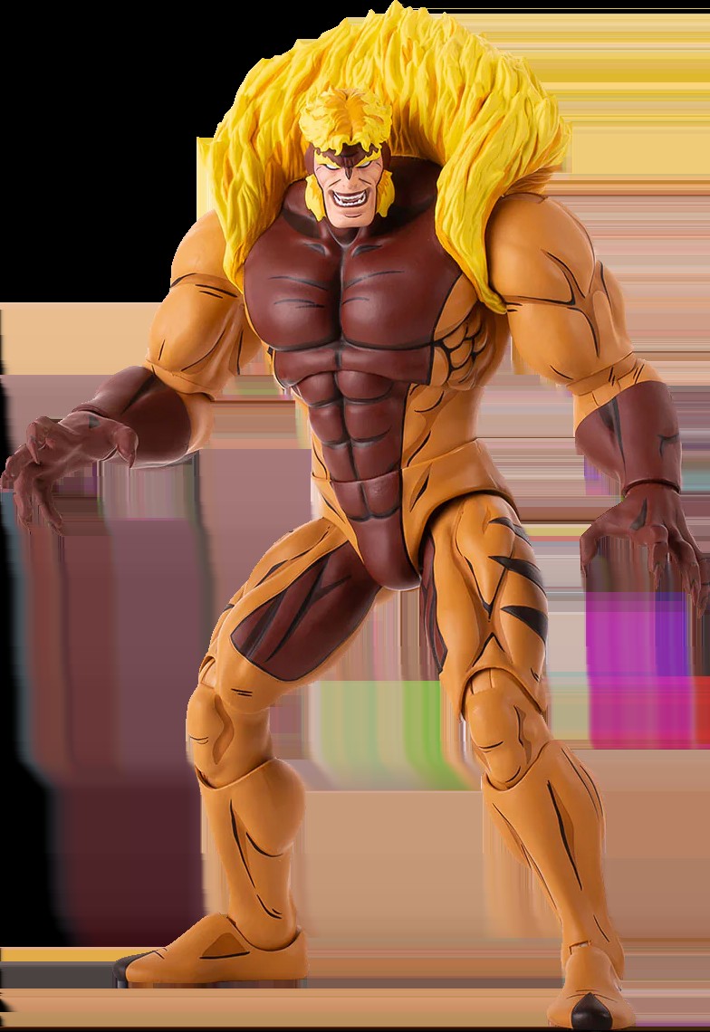 X-メン アニメイテッド・シリーズ セイバートゥース アクションフィギュア 1/6スケール 約33cm Mondo