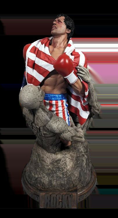 ロッキー4/炎の友情 ロッキー・バルボア スタチュー 1/4スケール Hollywood Collectibles