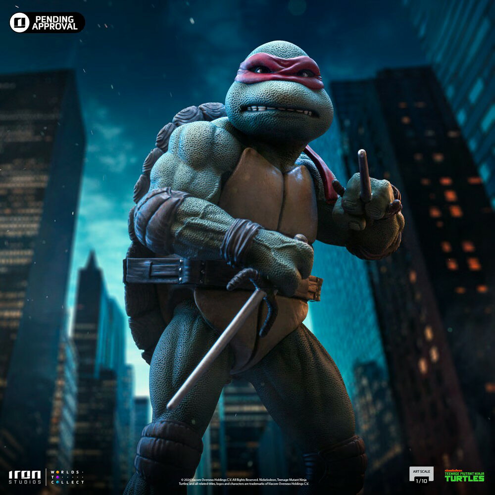 1990 Raphael 1/10 Escala Estudio Cerca de 21 cm Iron Studios — vista 3
