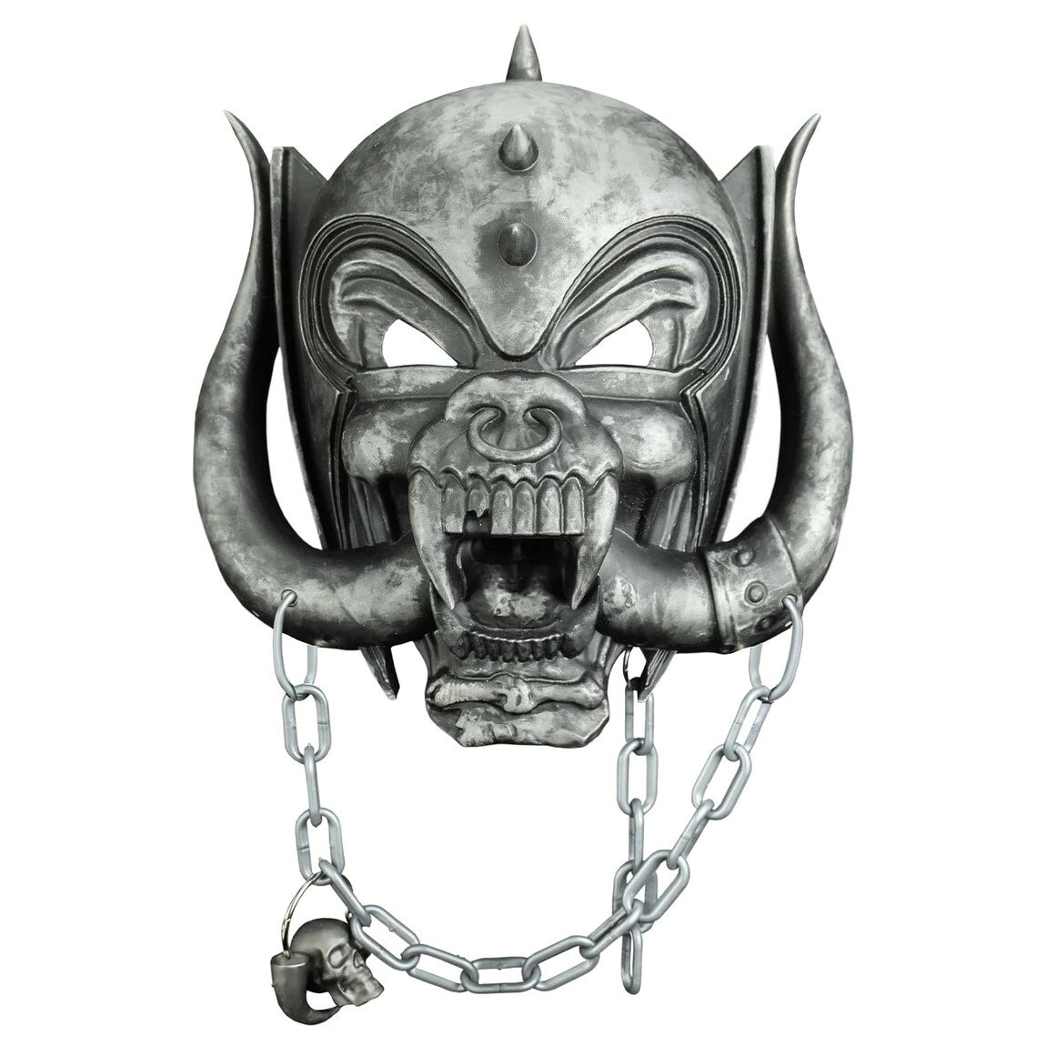 PRODUCT DETAILS Trick Or Treat Studios モーターヘッド ウォーピッグ レトロ マスク 大人用【商品仕様】・ アイテム種別：マスク・ 作品・キャラクター名：モーターヘッド（ウォーピッグ）・ 素材：プラスチック・ サイズ：大人用フリーサイズ・ 付属品：エラスティックストラップ、プラスチック製チェーン（スカル・トゥース飾り付き）【特徴】・ ロックバンド「モーターヘッド」のシンボルであるウォーピッグを再現した公式ライセンスマスクです。・ 背面に伸縮性のあるエラスティックストラップを備えたプラスチック製の商品です。・ スカルと歯のアクセントが施されたプラスチック製のチェーンが付属しています。・ 細部まで造形が施されたレトロなデザインが特徴です。 ■ 商品について 海外輸入品（説明書は英語表記の場合あり） ■ ご注意 ・掲載画像は実物に近い色味になるよう調整しておりますが、ご利用の環境により差異が生じる場合があります。・複数店舗で在庫を共有しているため、ご注文後に在庫切れとなる場合がございます。 ■ 納期について お届けの目安を必ずご確認ください。 海外正規ルート仕入れ品 海外ブランド ▼ 海外正規ブランド店 正規代理店 ▼ 当 店 ※本商品は並行輸入品です 製造元は正規品と同一のブランド・メーカーです。当店では海外正規ルートより仕入れた商品を取り扱っております。流通ルートが異なるのみで、商品自体に違いはございません。 ── 当店の商品について ── 正規品のみ取り扱い 海外正規店・正規代理店から商品を直接仕入れ、国内に輸入して販売しております。 日本未入荷・海外限定モデルも多数 日本未入荷・海外限定モデルも多数取り扱っております。サイズ・カラー違いや海外限定で販売された製品など、日本では手に入りにくいアイテムをお届けいたします。 お求めやすい価格の理由 海外市場での価格差や流通ルートの違いにより、国内販売価格よりお求めやすくなっております。品質はそのままに、よりお手頃な価格でお届けいたします。 安心保証 ご使用前に万が一、製品に不具合がございました場合は、交換または商品代金のご返金にて対応させていただきます。商品到着後5日以内にご連絡ください。 ご注意 海外からの輸入品となります。海外輸送のため、外箱に軽微なスレ等がある場合がございますが、商品本体には影響ございません。 ※在庫状況は仕入先の在庫情報をもとに出来る限り正確に表示しておりますが、取寄せ商品のため、タイミングによりご注文後に欠品・キャンセルとなる場合がございます。 お探しの商品がございましたら、お気軽にご相談ください。
