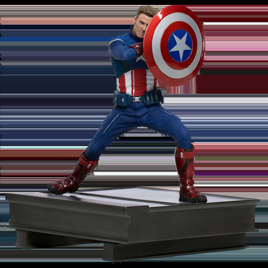 アベンジャーズ／エンドゲーム キャプテン・アメリカ スタチュー 1/10スケール Iron Studios