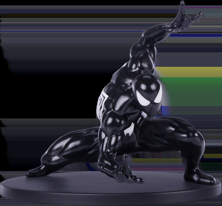 マーベル スパイダーマン ブラック・スーツ版 スタチュー 1/10スケール 約13cm PCS