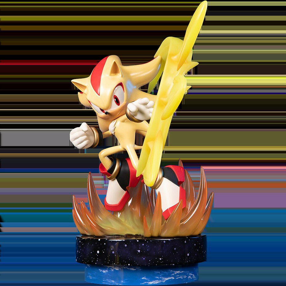 ソニック・ザ・ヘッジホッグ スーパーシャドウ スタチュー 約50cm First 4 Figures