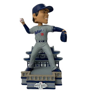 山本由伸選手 ロサンゼルスドジャース 8インチ 韓国ソウルシリーズ アウェイ ボブルヘッド アメリカ限定 524個