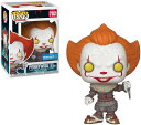 Funko 40632 POP. ビニール: ムービーズ: IT: チャプター2 - ブレード付きペニーワイズ ピンクバルーンズ 6インチ