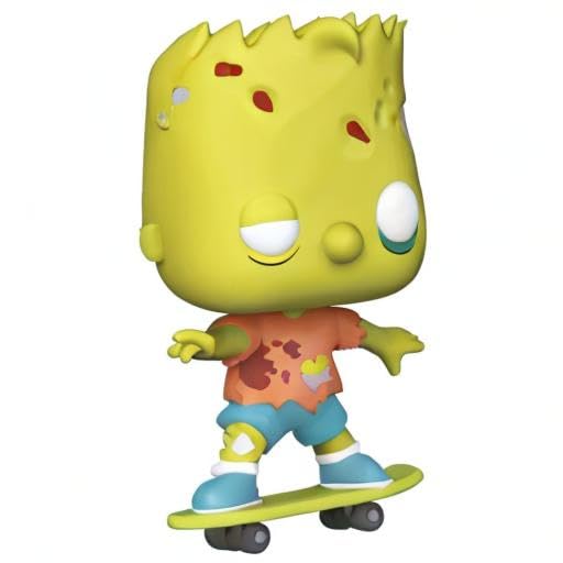 BasqueバスクのFunko Pop! アニメーション：シンプソンズ ゾンビ・バート マルチカラー 3.75インチ (50139)｜アングル2