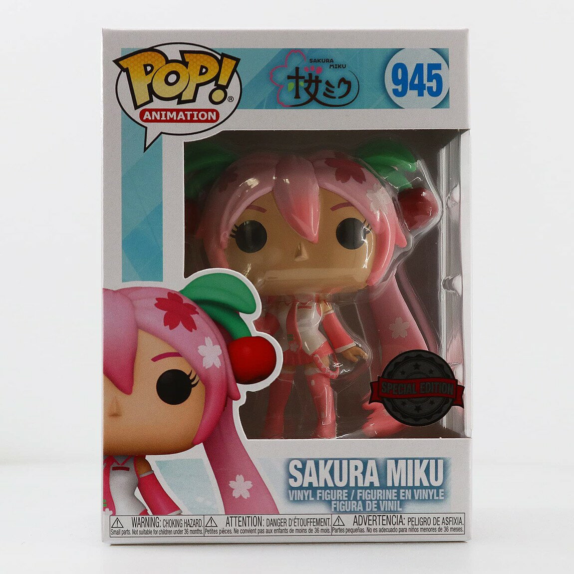 Funko Pop! ボーカロイド 初音ミク 桜ミク ビニールフィギュア ホットトピック限定