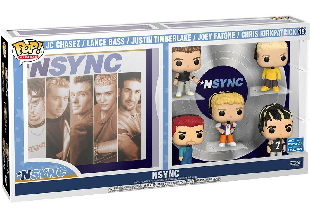 Funko Pop! Albums Deluxe イン・シンク ビニールフィギュア アルバム ディスプレイ