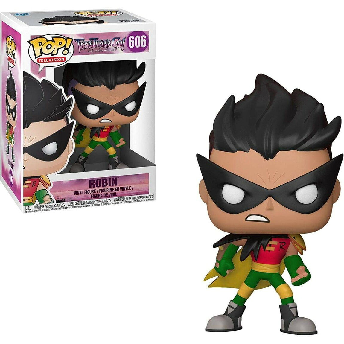 Funko Pop! ティーン・タイタンズGO! ロビン ザ・ナイト・ビギンズ・トゥ・シャイン フィギュア ポップ