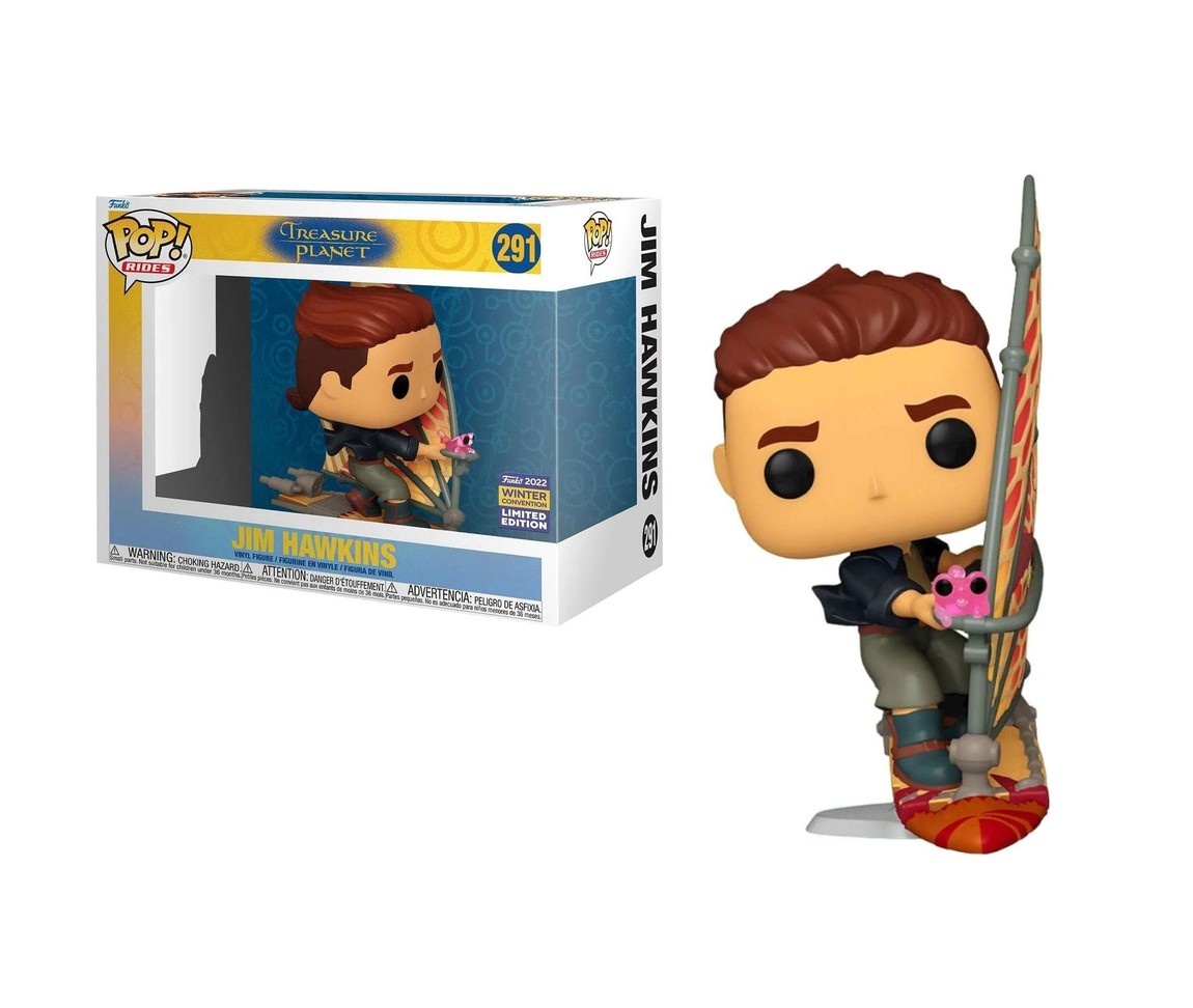 Funko Pop! Rides ディズニー トレジャー・プラネット ジム・ホーキンス フィギュア スピーダー