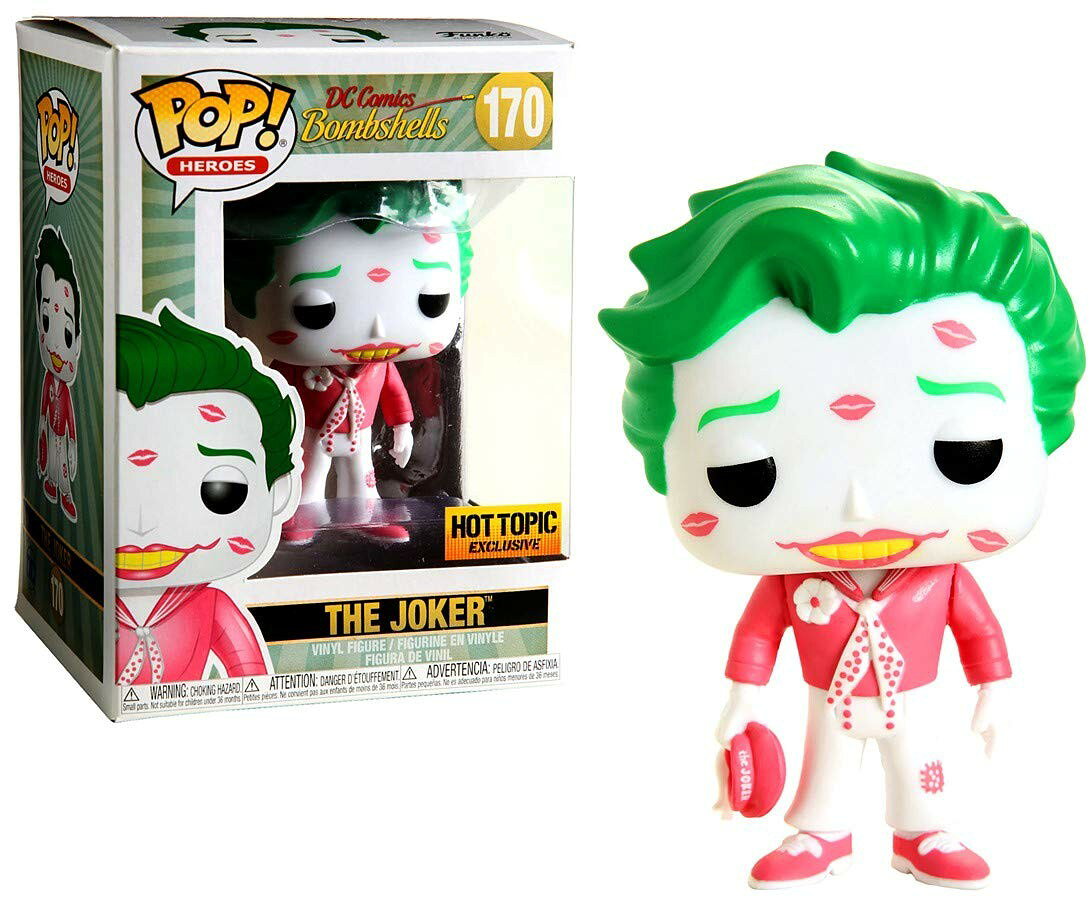 Funko Pop! DC Bombshells ザ・ジョーカー ピンクシャツ フィギュア ポップ 限定版