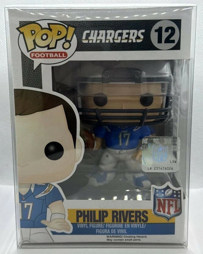 ファンコ NFL サンディエゴ・チャージャーズ フィリップ・リバース フィギュア プロテクター付き