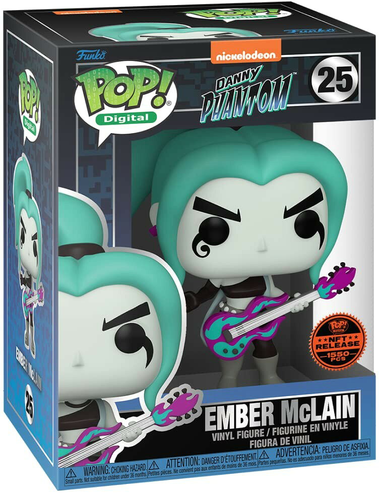 ファンコ ダニー・ファントム エンバー・マクレーン フィギュア POP! Digital 限定版