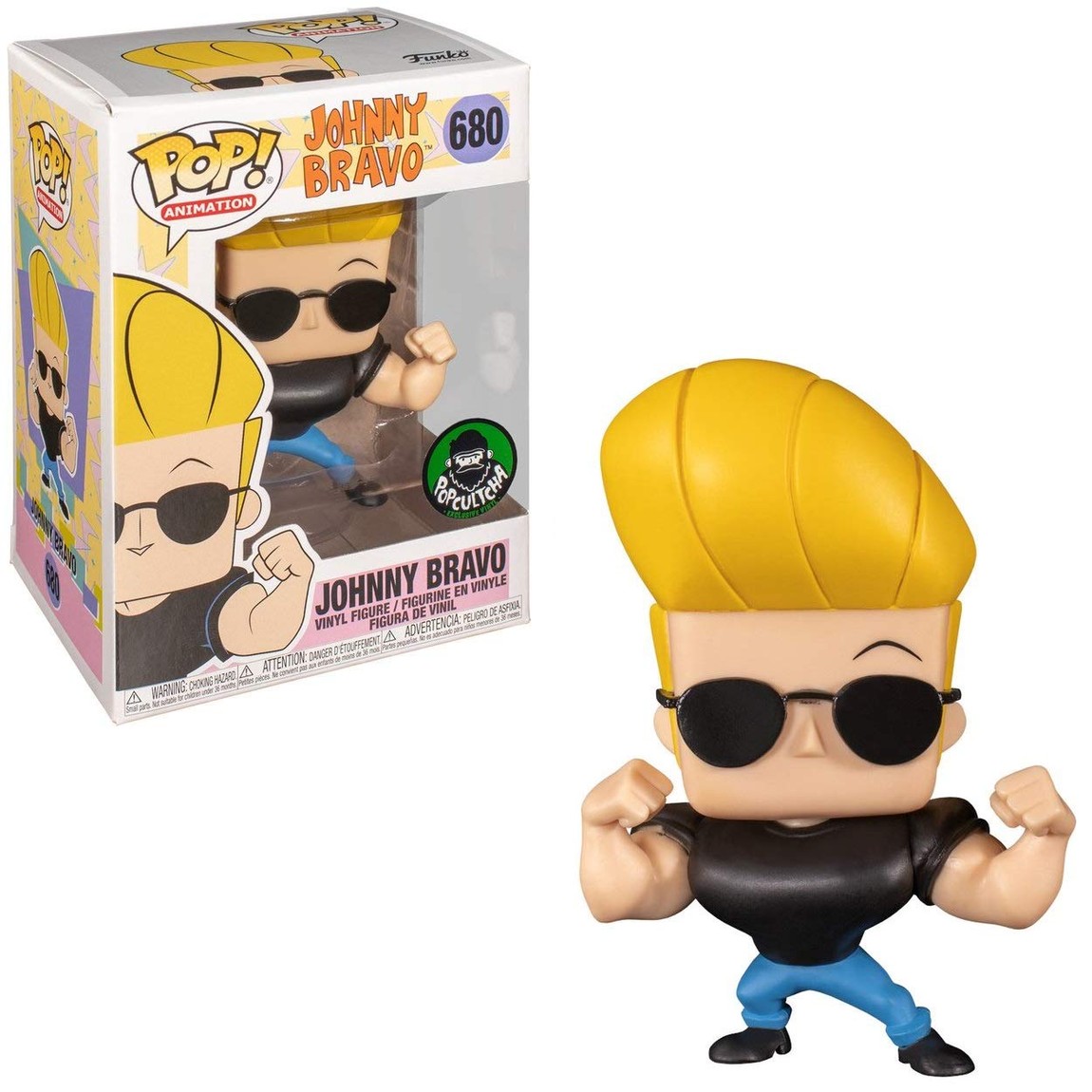 ファンコ ジョニー・ブラボー フィギュア アニメーション カートゥーン ネットワーク ショップ限定