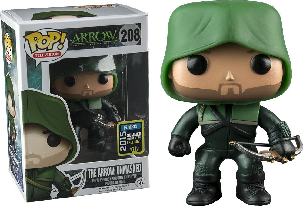 Funko Pop! テレビシリーズ #208 アロー アンマスクド (SDCC 2015 限定版)