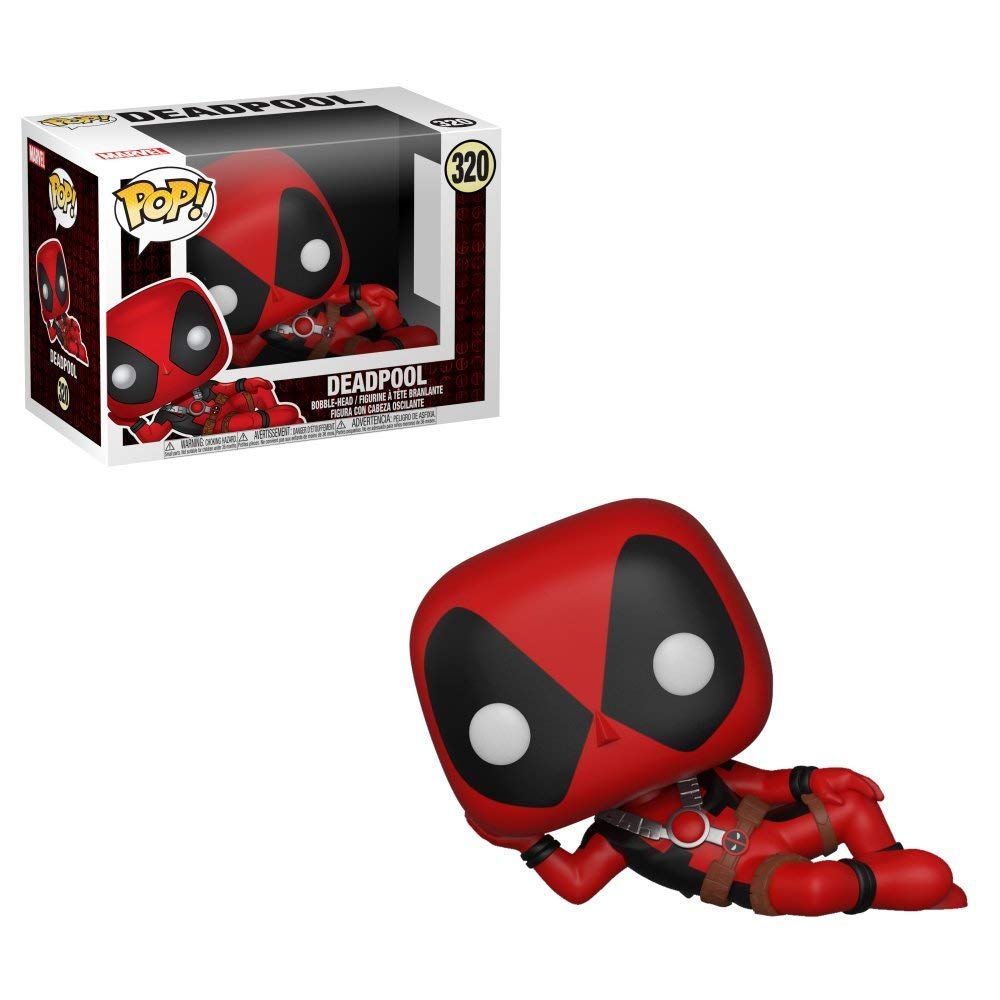 Deadpool Action Figure,4-Inch Car Ornament Spring Bobblehead