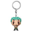 Funko Pop! キーチェーン ワンピース ロロノア・ゾロ コレクタブル ビニール ミニフィギュア キーリング ギフト 公式グッズ