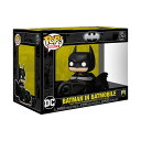 バットマン85周年記念 - バットモービルに乗るバットマン Funko Pop Rides Deluxe コレクタブルビニールフィギュア ギフト 公式グッズ