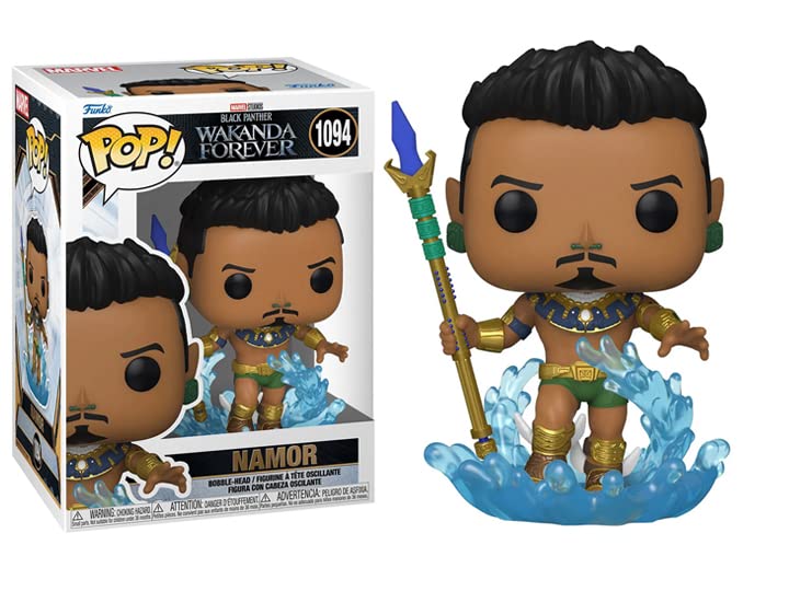 Basqueバスクのマーベル ブラックパンサー ワカンダフォーエバー ネイモア ザ サブマリナー Funko Pop ビニールフィギュアマルチカラー 3.75インチ｜アングル2