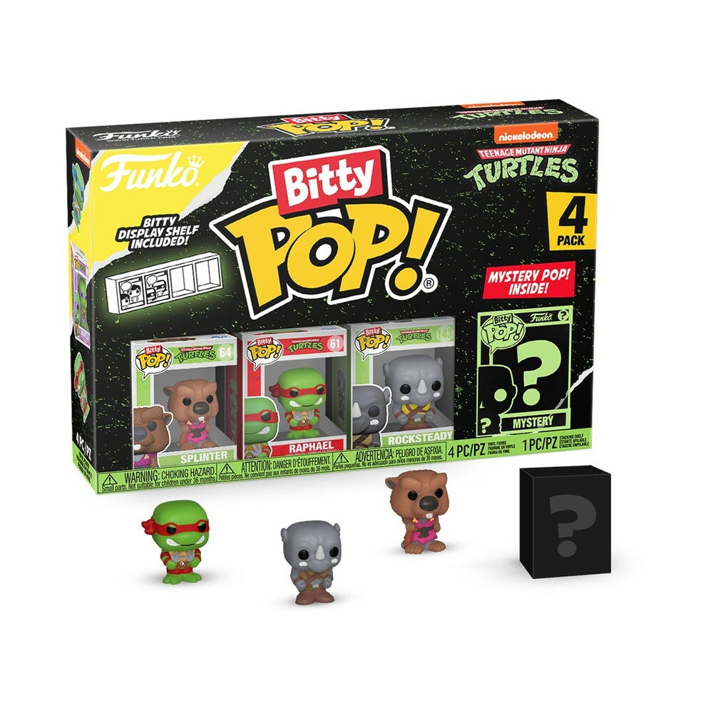 Funko Pop ӥƥ POP! ƥ󥨥ߥ塼ȡ˥󥸥㡦ȥ륺 (TMNT) - ץ󥿡 4ĥåȡ2.2...