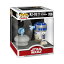 Funko Pop! デラックス: スター・ウォーズ R2-D2 とプリンセス・レイア ホログラム フィギュア