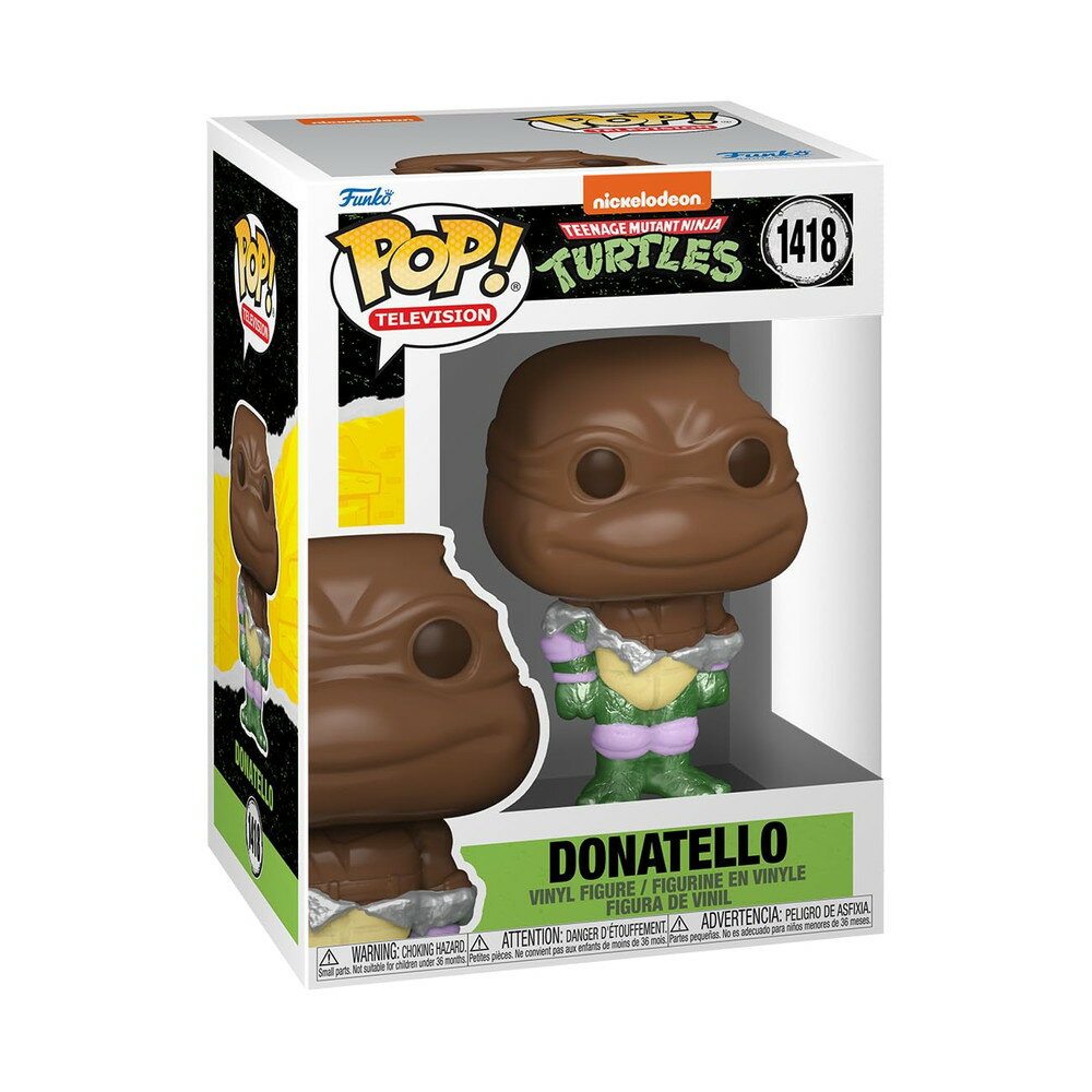 Funko POP! TV: ティーンエイジ・ミュータント・ニンジャ・タートルズ (TMNT) - ドナテロ コレクタブル