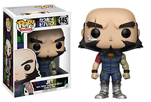 Funko Pop アニメーション カウボーイビバップ ジェット フィギュア ビニールフィギュア アニメ キャラクター グッズ 塗装済み 完成品 コレクション