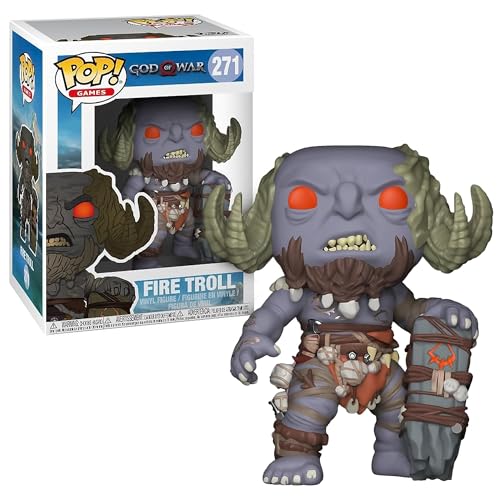 Rakuten - Funko Pop! ゴッド・オブ・ウォー ファイア・トロール フィギュア Funko Pop! Games God of War Firetroll ビニールフィギュア コレクション