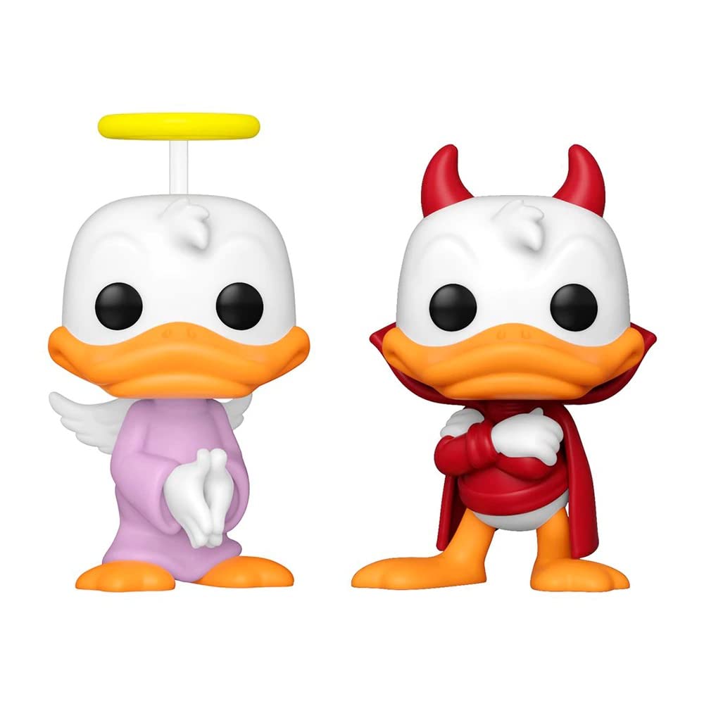 Funko Disney ポップ! ドナルドの肩の天使と悪魔 ビニールフィギュアセット 2022 ワンダラスコンベンション限定 マルチカラー