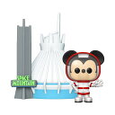 Funko Pop! タウン: ウォルト ディズニー ワールド 50周年記念 スペース マウンテン & ミッキーマウス フィギュア 限定版