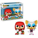 Funko Pop! ゲーム: ソニック ナックルズ&ルージュ 2体セット 限定版 コレクタブル ビニールフィギュア 77477