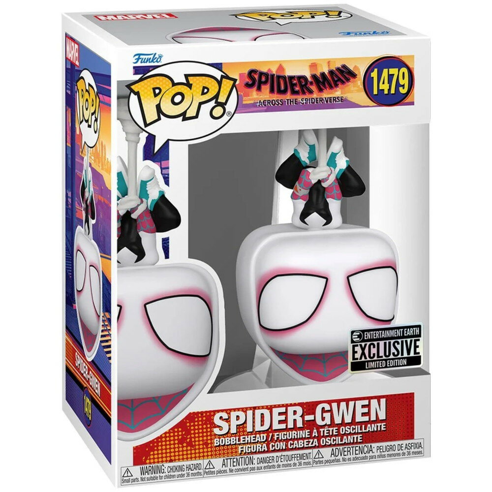 Funko Pop! スパイダーマン スパイダーバース スパイダーグウェン ビニールフィギュア #1479 エンターテイメントアース限定
