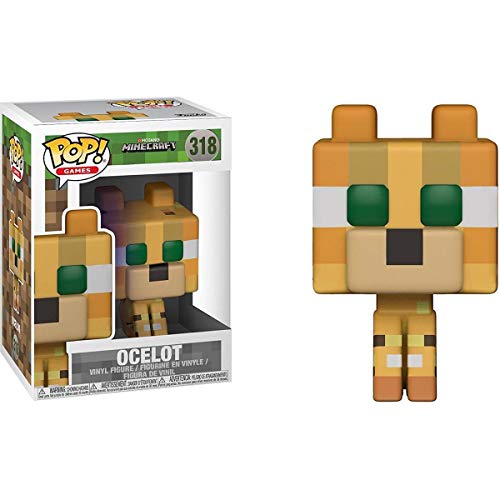 Funko Pop! マインクラフト 山猫 オセロット フィギュア Funko Pop! Games Minecraft Ocelot ビニールフィギュア ゲーム キャラクター グッズ