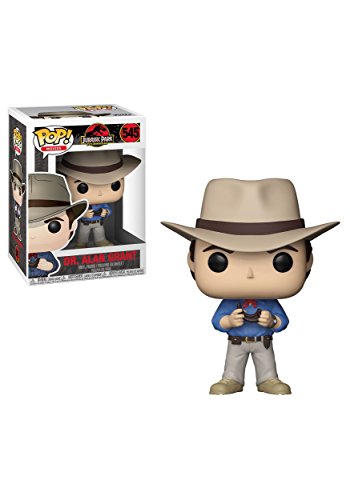 乐天商城 - Funko Pop! ジュラシック・パーク アラン・グラント博士 フィギュア 映画 キャラクター グッズ 恐竜 ビニールフィギュア ポップ