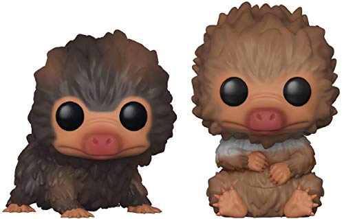 Rakuten - Funko Pop! ファンタスティック・ビーストと黒い魔法使いの誕生 ベビー・ニフラー (ブラウン＆タン) 2体セット フィギュア ビニール 人形 キャラクター グッズ