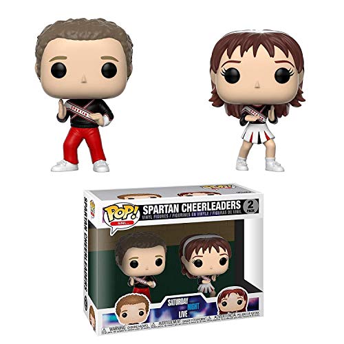 Funko Pop サタデー ナイト ライブ スパルタン チアリーダー 2体セット フィギュア ビニール 人形 キャラクター TV番組 コレクション